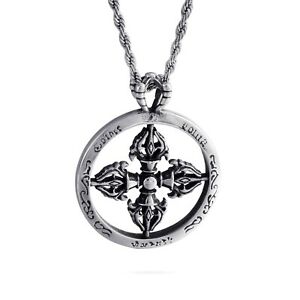 【貨物輸送無料】宝飾品・付属品 メンスチールペンダントシルバーfj men 316l steel vrjar pendant silver