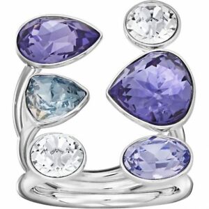 【送料無料】ジュエリー・アクセサリー スワロフスキーミスリングswarovski evade anello mis 52 nuovo
