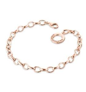【貨物輸送無料】宝飾品・付属品 エンゲルスルファーシルバーブレスレットロゼengelsrufer bracciale argento 925 rosato lunghezza 19,5糎 erb195r