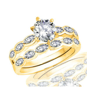 【貨物輸送無料】宝飾品・付属品 ゴールドメッキイエローラウンドシャトルシルバーベゼル18k placcato oro giallo rotondo fidanzamento matrimonio navetta lunetta argento