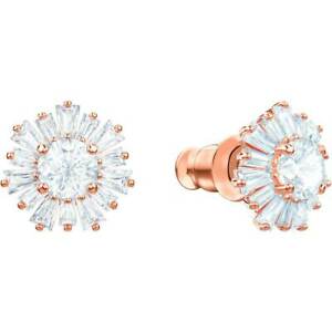 【貨物輸送無料】宝飾品・付属品 スワロフスキーブクレルズドリースサンシャインブランプラケローズswarovski boucles doreilles sunshine, blanc, plaque or rose