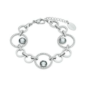 【送料無料】ジュエリー・アクセサリー オリバージュエルクリスタルスチールブレスレットsoliver jewel donna bracciale in acciaio cristallo 2024268