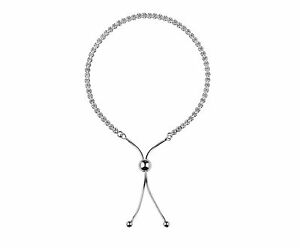 【貨物輸送無料】宝飾品・付属品 テニスブレスレットスターリングシルバークリスタルセットフレンドシップブレスレットボールクラスプtennis bracelet sterling silver crystal set friendship bracelet  ball clasp