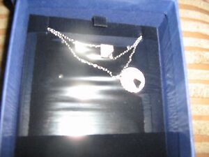 【送料無料】ジュエリー・アクセサリー スワロフスキークリスタルクリスマスバッグホワイトクリスタルネックレスセットswarovski crystal wishes cristallo bianco collana set nuovo in borsa regalo di natale