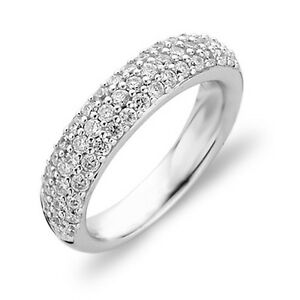 【送料無料】ジュエリー・アクセサリー オリジナルシルバースターリングリングセットサイズ￡nuovo originale ti sento argento sterling cz set anello 1304zi taglia 58 ￡ 89
