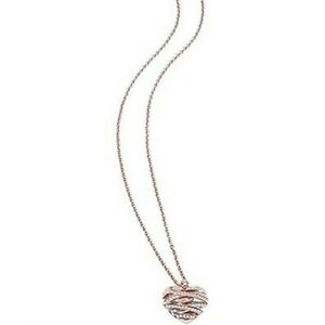 【送料無料】ジュエリー・アクセサリー ネックレスネックレスステンレススチールローズゴールドguess donna catena collana collier in acciaio inox oro rosa ubn21620
