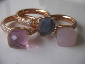 【送料無料】ジュエリー・アクセサリー クドフィレンツェリングデラックスゴールドローズトレンドqudo firenze anello deluxe oro rosala tendenza molti colori a scelta