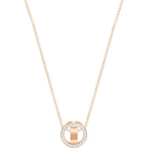 【送料無料】ジュエリー・アクセサリー スワロフスキーカヴァペンダントホワイトローズゴールドメッキトーンciondolo di swarovski cava, bianco, tono oro rosa placcato 5289495