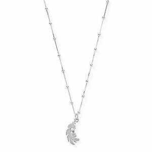 【送料無料】ジュエリー・アクセサリー クロボノヴェリーノネックレスフェザーハートペンダントスンブchlobo novellino collana con ciondolo cuore piuma snbb 596