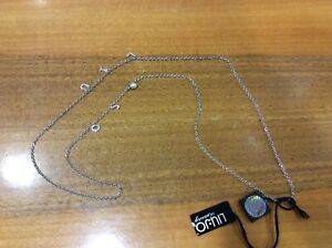 【送料無料】ジュエリー・アクセサリー ラインストーンパールシルバーブラスレディースペンダントネックレスcollana con ciondoli donna in ottone argentato con strass e perla liu jo, nuova|hokushin