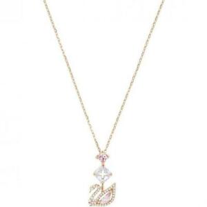 【送料無料】ジュエリー・アクセサリー スワロフスキーネックレスローズゴールドcollana swarovski donna 5473024 lega metallica oro rosa|hokushin