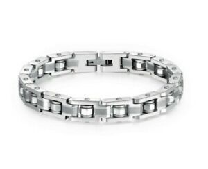 【送料無料】ジュエリー・アクセサリー ブラザーズウェイメンズスチールブレスレットbracciale brosway uomo dhoa acciaio 316l bdh11