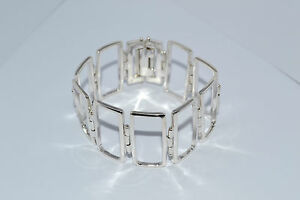 【送料無料】ジュエリー・アクセサリー シルバースターリングソリッドブレスレットマッシブインチグラム925 argento sterling solido bracciale massiccia 7 pollici 369 grammi