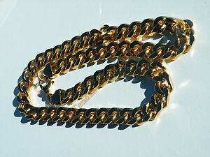 【送料無料】ジュエリー・アクセサリー チェインコリアーアシエイオキシダブルドルマイエルグルメプラケchaine collier 58 cm acier inoxydable dore maille gourmette 11 mm plaque or rap