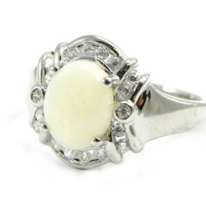 【送料無料】ジュエリー・アクセサリー バグアルジャンデッセオパールブランbague argent deesse opale blanc