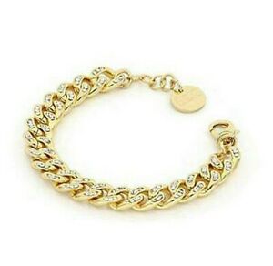 【送料無料】ジュエリー・アクセサリー ウノアーレブレスレットチェーンメッキジルコンunoaerre bracciale donna catena grumetta placcata oro impreziosita da zirconi