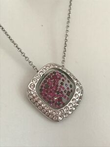 【送料無料】ジュエリー・アクセサリー レアスワロフスキークリスタルペンダントネックレスエクステンダーrara collana con ciondolo di swarovski crystal con extender