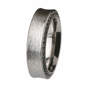 【送料無料】ジュエリー・アクセサリー リングジルコニブラックステンレススムージングdesign serio anello r245 bl zirconi nero acciaio inox levigato 7 mm 4865 29,054円
