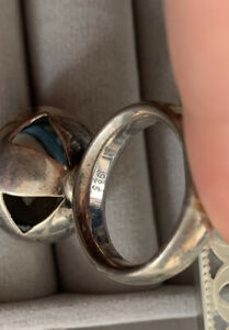 超激安 ジュエリー アクセサリー リングシルバーグラスメルレトロリンググレッセring 925er Argento Vetro Murmel Retro Ringggrose 5518 気質アップ Wellspringacademy Org