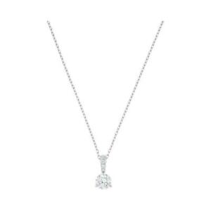 【送料無料】ジュエリー・アクセサリー スワロフスキーネックレスシルバーcollana swarovski donna 5472635 lega metallica argento