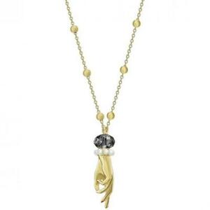 【送料無料】ジュエリー・アクセサリー スワロフスキーネックレスシルバーcollana swarovski donna 5490909 lega metallica argento