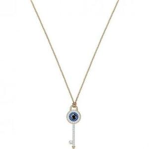 【送料無料】ジュエリー・アクセサリー スワロフスキーネックレスイエローゴールドcollana swarovski donna 5437517 lega metallica oro giallo