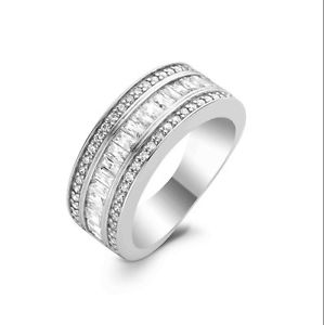 【送料無料】ジュエリー・アクセサリー オリジナルシルバースターリングセットドレスリングサイズ￡nuovo originale ti sento argento sterling cz set abito anello 1921zi taglia 52 ￡ 129