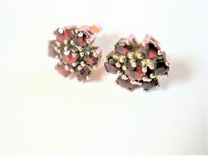 【送料無料】ジュエリー・アクセサリー ゴールドイヤリングガーネットorecchini oro 333 con granato, 2,29 g