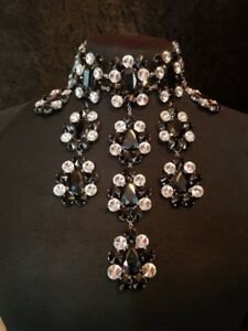 【送料無料】ジュエリー・アクセサリー ブリングブリンブルジュエリーライトブラックネックレスblingblingbling uk bigiotteria collana chiaro e nero