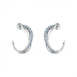 【送料無料】ジュエリー・アクセサリー スワロフスキーイヤリングシルバーメタルorecchini swarovski donna 5582807 lega metallica argento｜hokushin