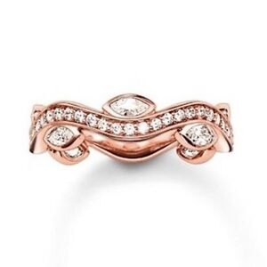 値引 楽天市場 送料無料 ジュエリー アクセサリー トーマスサボソウルシルバーローズエタニティリング Nuovo Thomas Sabo Glam Amp Soul Silver Rose Cz Eternity Ring Tr11 Misura 54 169 Hokushin 最高の Itready Gr