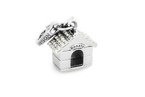 【貨物輸送無料】宝飾品・付属物 ケネルロゼチャームシルバージルコンズciondolo cuccia casetta cane rosato charm argento zirconi fr018 その他-男女兼用アクセサリー
