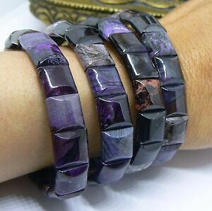 【送料無料】ジュエリー・アクセサリー レアナチュラルライトリヒテリトブスタマイトビーズブレスレットraro naturale sugilite richterite bustamite perline elastico bracciale 7 10mm