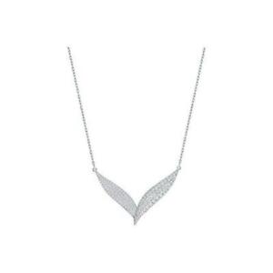 【送料無料】ジュエリー・アクセサリー スワロフスキーネックレスシルバークリスタルcollana swarovski donna 5237979 lega metallica argento cristallo