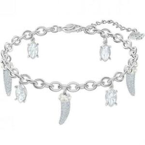 【送料無料】ジュエリー・アクセサリー スワロフスキーブレスレットシルバーメタルbracciale swarovski donna 5501007 lega metallica argento