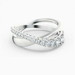 【送料無料】ジュエリー・アクセサリー スワロフスキーリングウーマンシルバーメタルanello swarovski donna 5572724_0 lega metallica argento