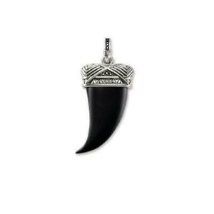 【送料無料】ジュエリー・アクセサリー トーマスサボマンシルバーブラックpendente thomas sabo uomo pe72364111 argento nero