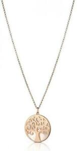 【送料無料】ジュエリー・アクセサリー ネックレスシルバーローズゴールドマザーオブパールcollana mediterraneo donna g13rc01_0 argento oro rosa madreperla