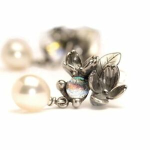 【送料無料】ジュエリー・アクセサリー トロルビーズイヤリングタゲヤイヤリングauthentic trollbead earrings flowers tagea00001 orecchini fiori e perle