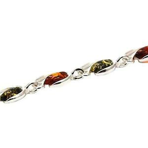 【送料無料】ジュエリー・アクセサリー オリビアコレクションシルバースターリングアンバーブレスレットlolivia collection argento sterling due colore amber bracelet