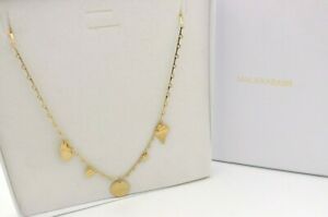 【送料無料】ジュエリー・アクセサリー マライスコリアーチャームゴールデングルプワーストチャーネックレスmalaika raiss collier charm grlpwer dorato strutturate collana 41 cm c