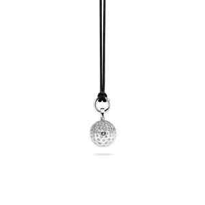 【送料無料】ジュエリー・アクセサリー オリジナルシルバースターリングセットボールペンダントロープ￡nuovo originale ti sento argento sterling cz set ball ciondolo su corda 6640zi ￡ 150