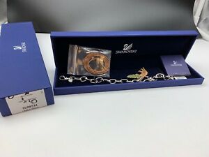 【送料無料】ジュエリー・アクセサリー スワロフスキーブレスレットチャームタイガーパッケージswarovski bracciale 1029734 charms tiger 21 cm merce nuova con imballaggio