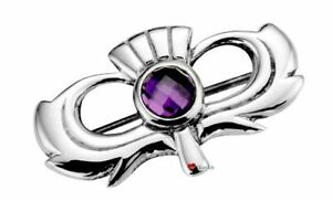 【送料無料】ジュエリー・アクセサリー シルバースターリングアザミアメジストペンダントセットargento sterling cardo ametista ciondolo set ampio 30 mm