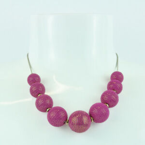 【送料無料】ジュエリー・アクセサリー フクシアパールネックレスソディニcollana perle lavorate fuchsia 780131y sodini