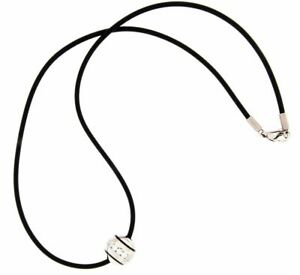 【送料無料】ジュエリー・アクセサリー コリアーカウッチチタンウィズストラスcollier caucciu titanio con strass 45cm