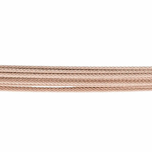 【送料無料】ジュエリー・アクセサリー ロープチェーンチェーンdesign serio fune catena ds20rg 20 volte catena in acciaio dorato