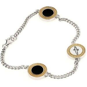 【送料無料】ジュエリー・アクセサリー メンズシルバーブレスレットチェーザレパシオッティbracciale da uomo in argento 925 cesare paciotti jpbr0653b