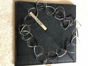 【送料無料】ジュエリー・アクセサリー モダニズムシルバーネックレスステップバイステップmodernist splendida collana dargento di collegamento per passo dopo passo