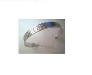 【送料無料】ジュエリー・アクセサリー スターリングシルバーマントルグモチーフブレスレット￡b2902 da uomo argento sterling con motivo torgue braccialetto ￡ 160